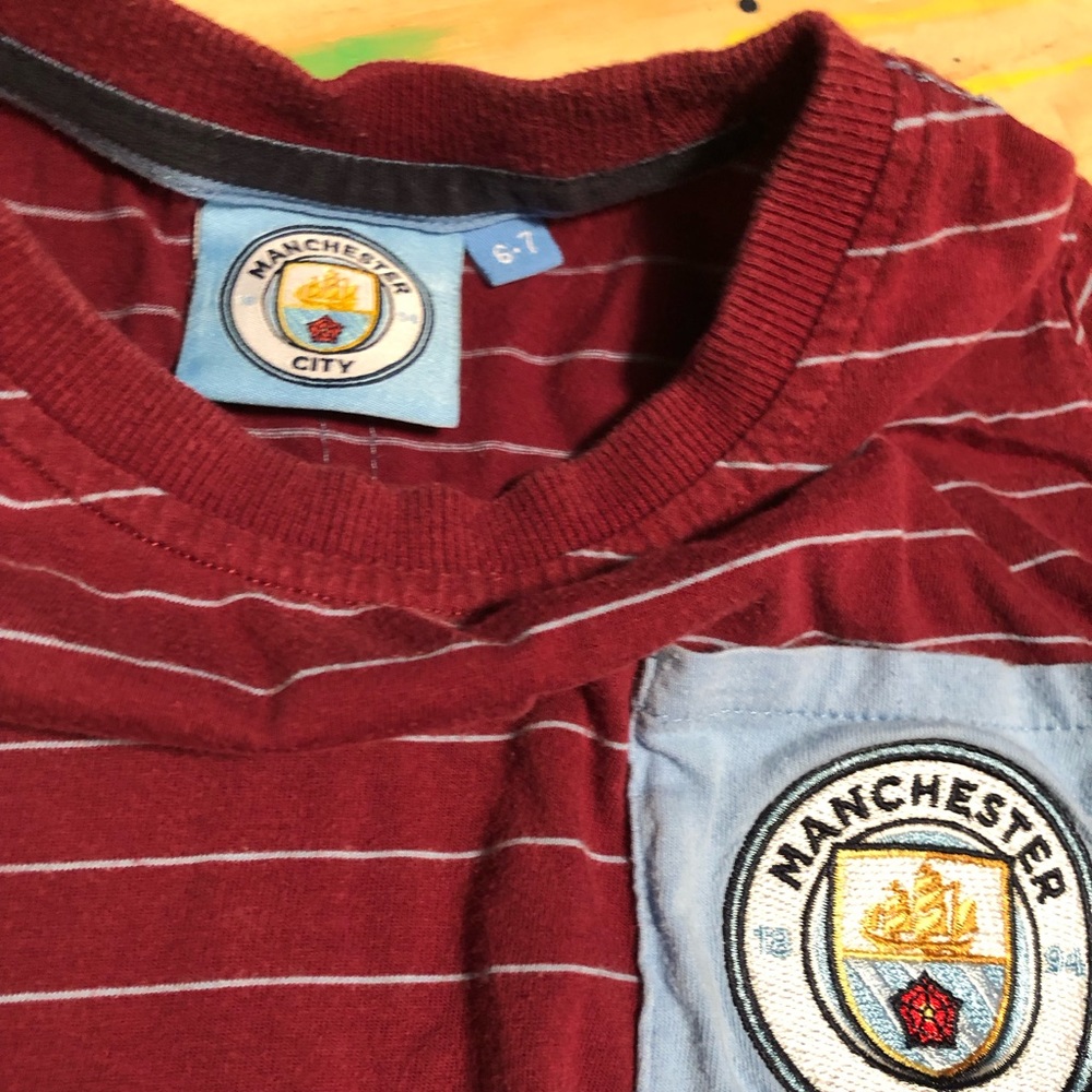 Boys Man City T, 6-7